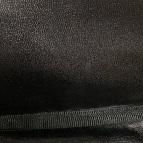 Auth CHANEL - A01997 Black Calfskin Vanity Bag Gold hardware - Picture 13 of 16